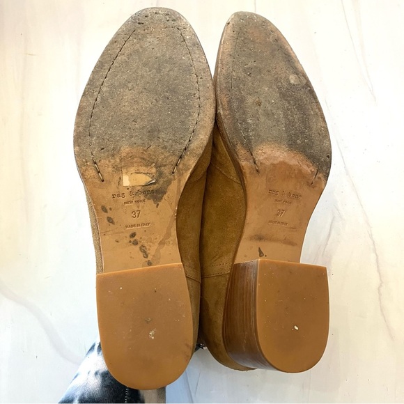 Rag & Bone Suede Wesley Chelsea‎ Ankle Boots 7 - Picture 5 of 7